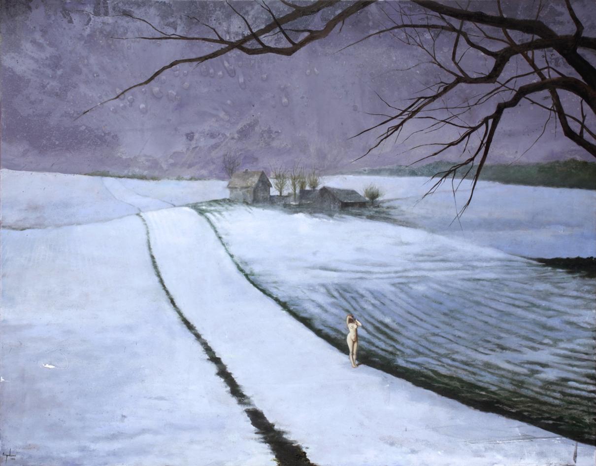 Mujer en la Nieve - Jos&eacute; Engu&iacute;danos 