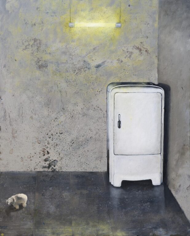 Oso con nevera - José Enguídanos 