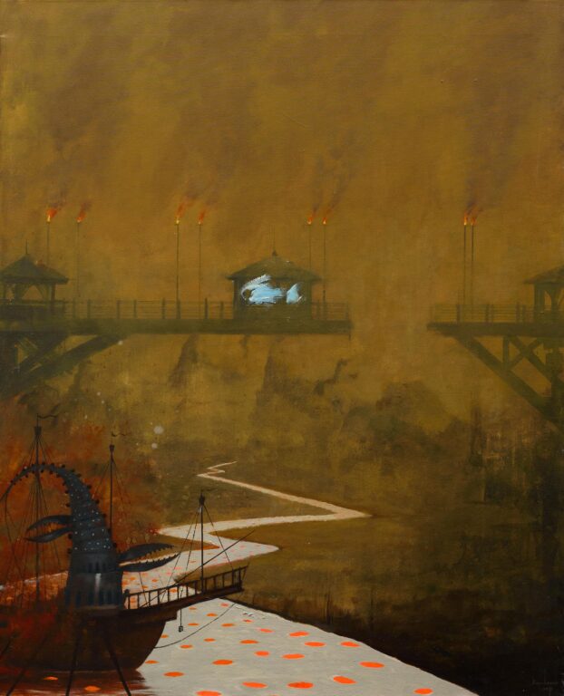 Barco entre lunares - José Enguídanos 