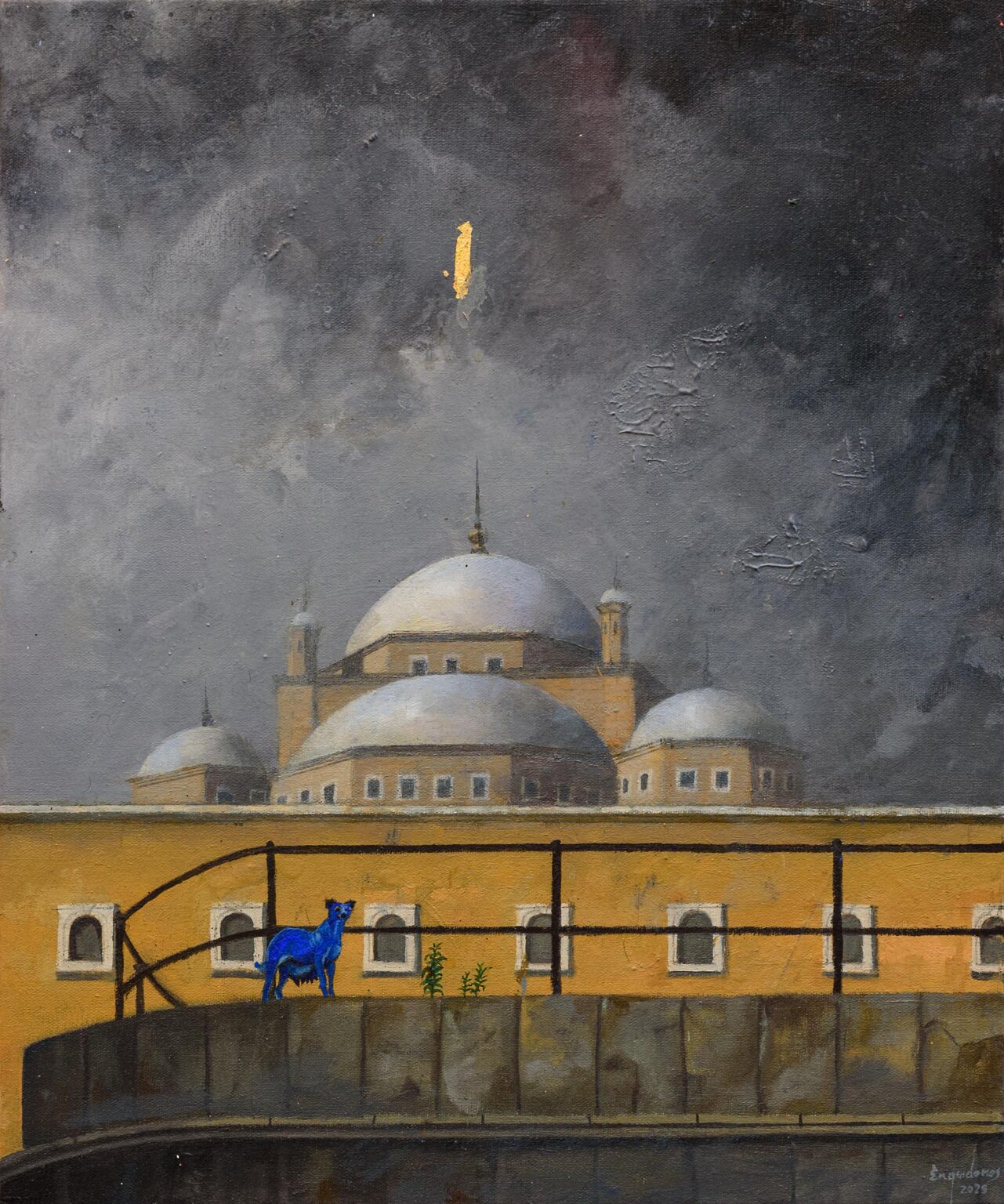 Perra azul de Oriente - Jos&eacute; Engu&iacute;danos 