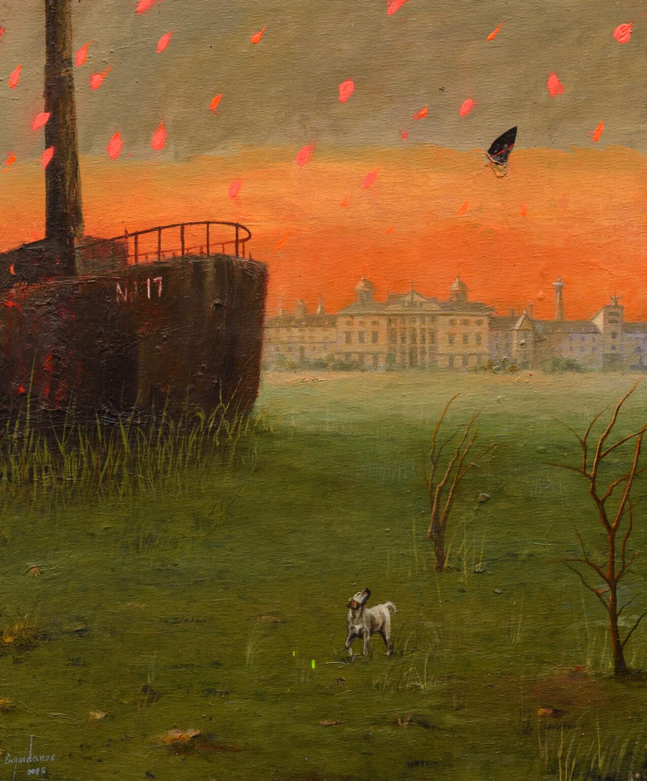 Barco varado - Jos&eacute; Engu&iacute;danos 