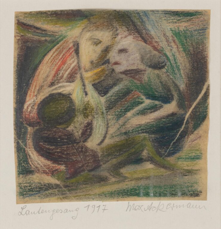 Lautengesang - Max Ackermann 