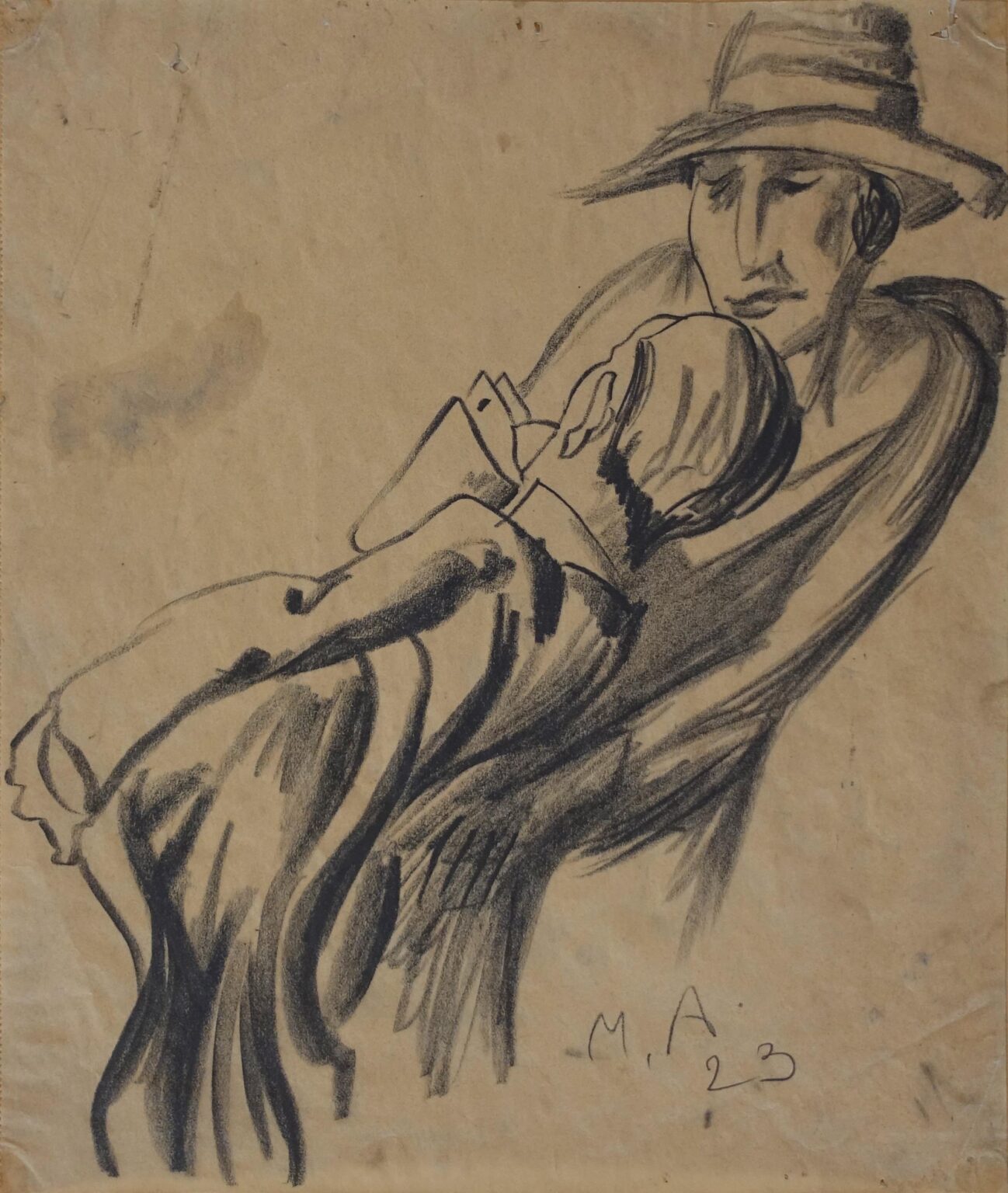 Ohne Titel - Max Ackermann 