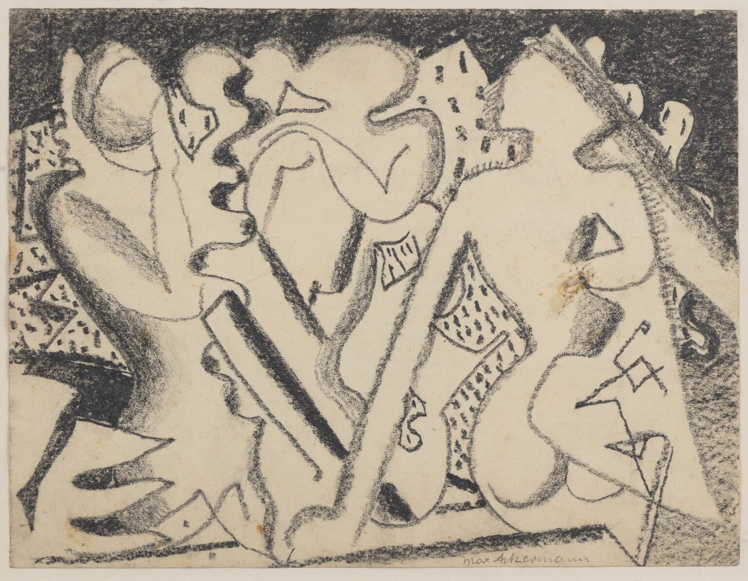 Ohne Titel - Max Ackermann 