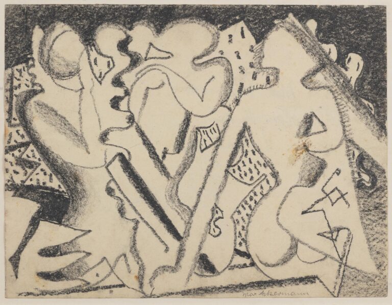 Ohne Titel - Max Ackermann 