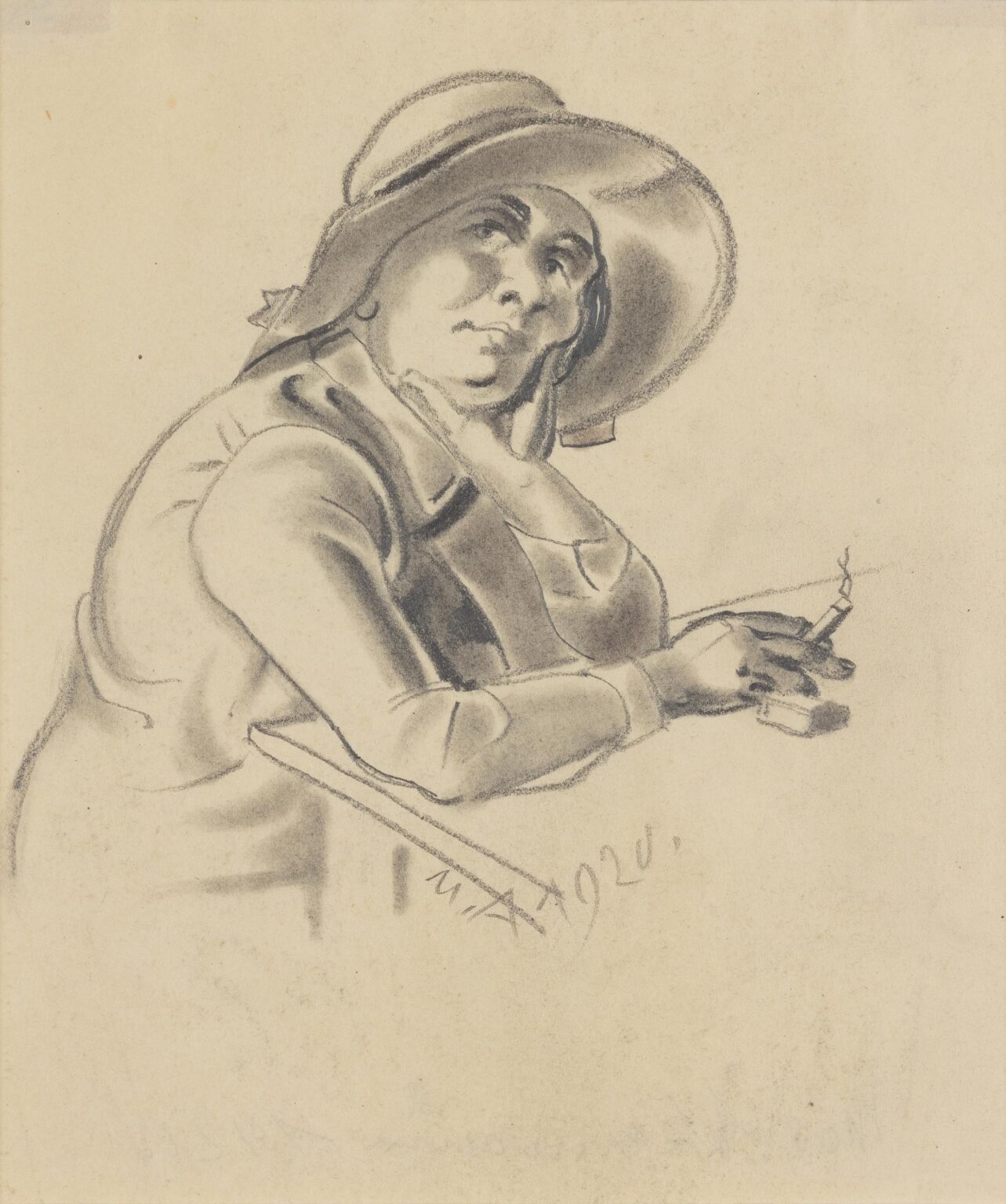 Ohne Titel - Max Ackermann 