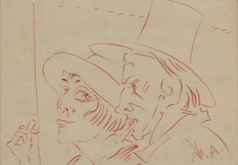 Ohne Titel - Max Ackermann 