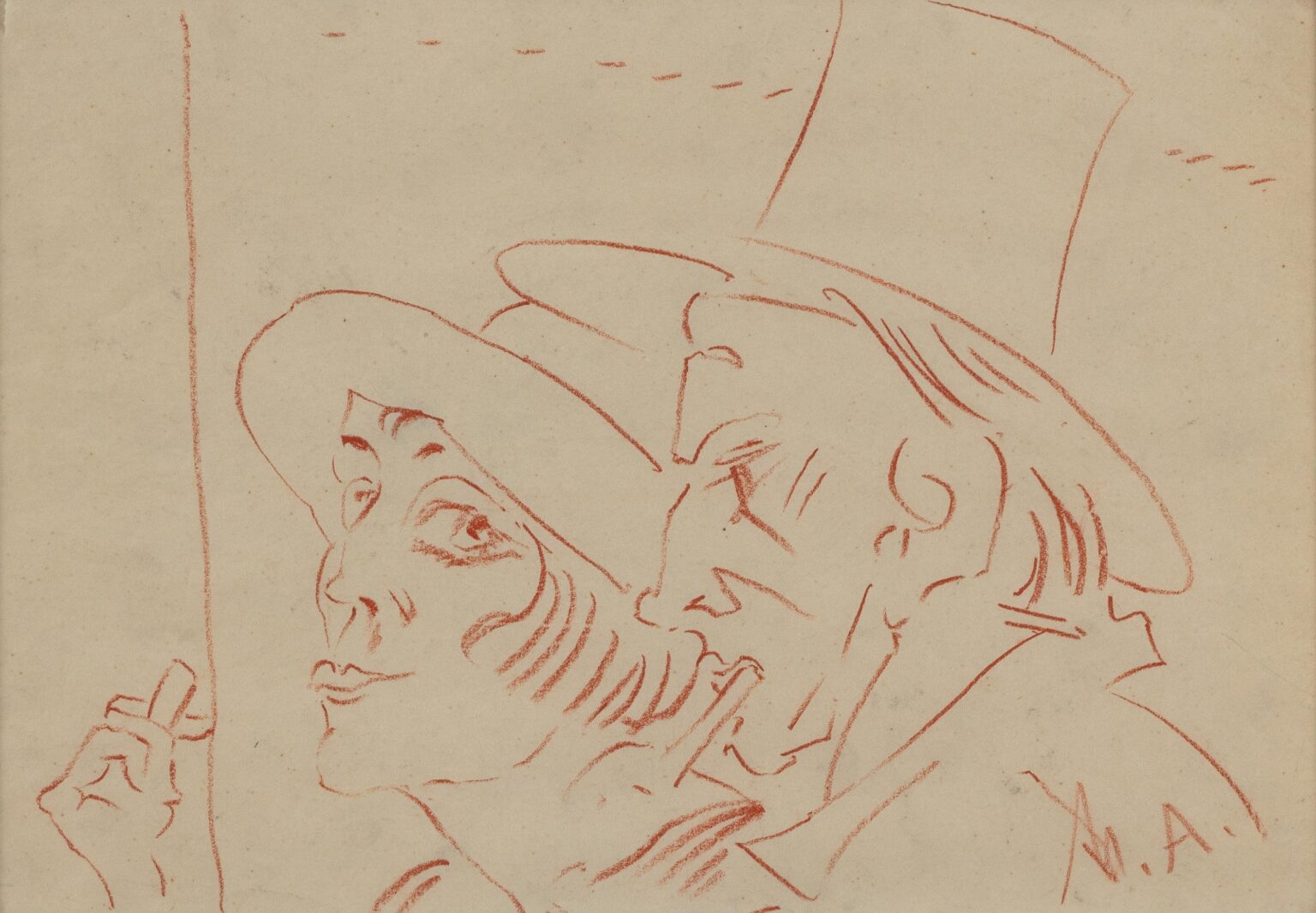 Ohne Titel - Max Ackermann 