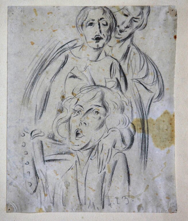 Ohne Titel - Max Ackermann 