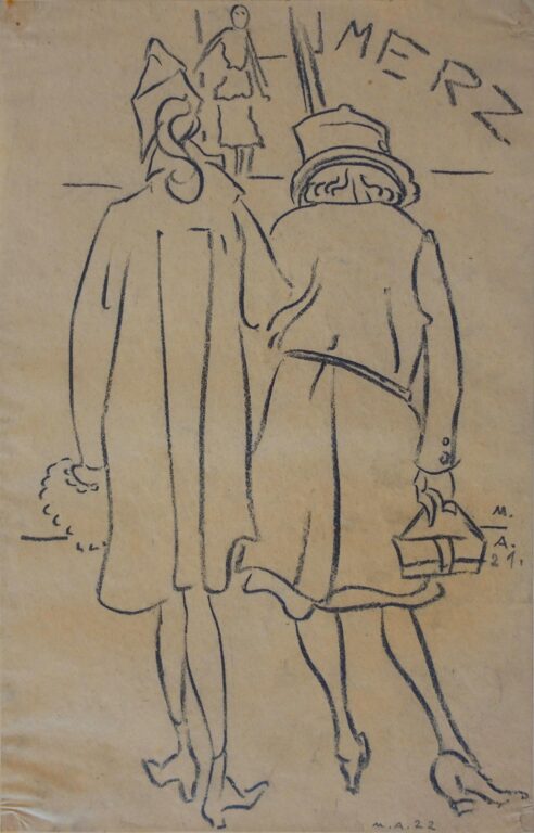 Ohne Titel - Max Ackermann 