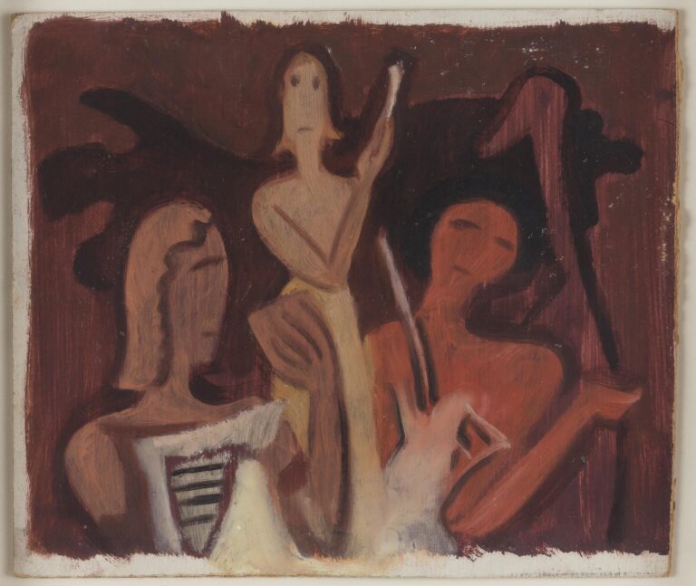 Badende am See - Max Ackermann 