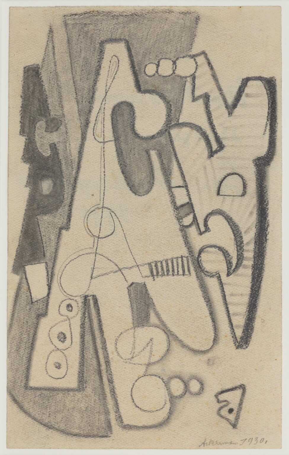 R&auml;umliche Doppelformen - Max Ackermann 