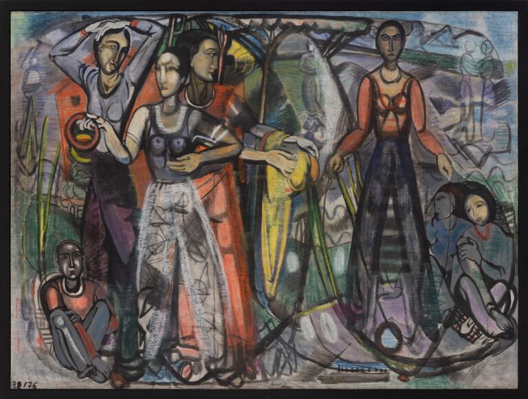 Figurengruppe - Max Ackermann 