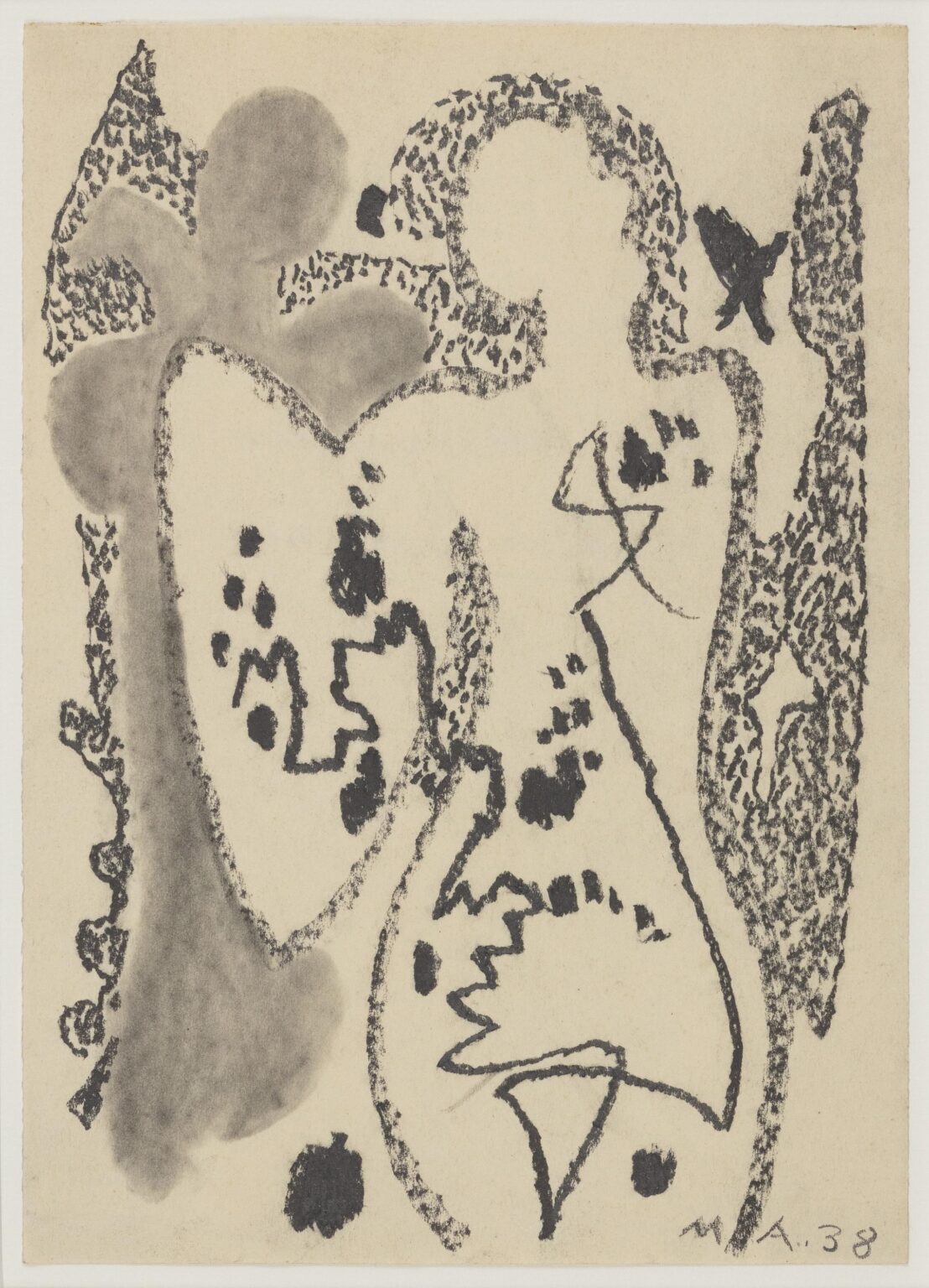 Ohne Titel - Max Ackermann 