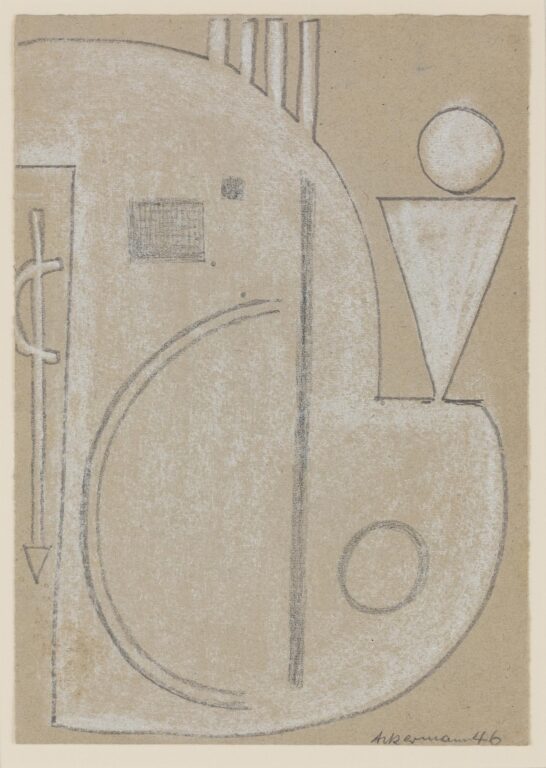 Ohne Titel - Max Ackermann 