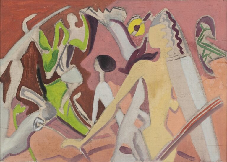 Strandscene - Max Ackermann 