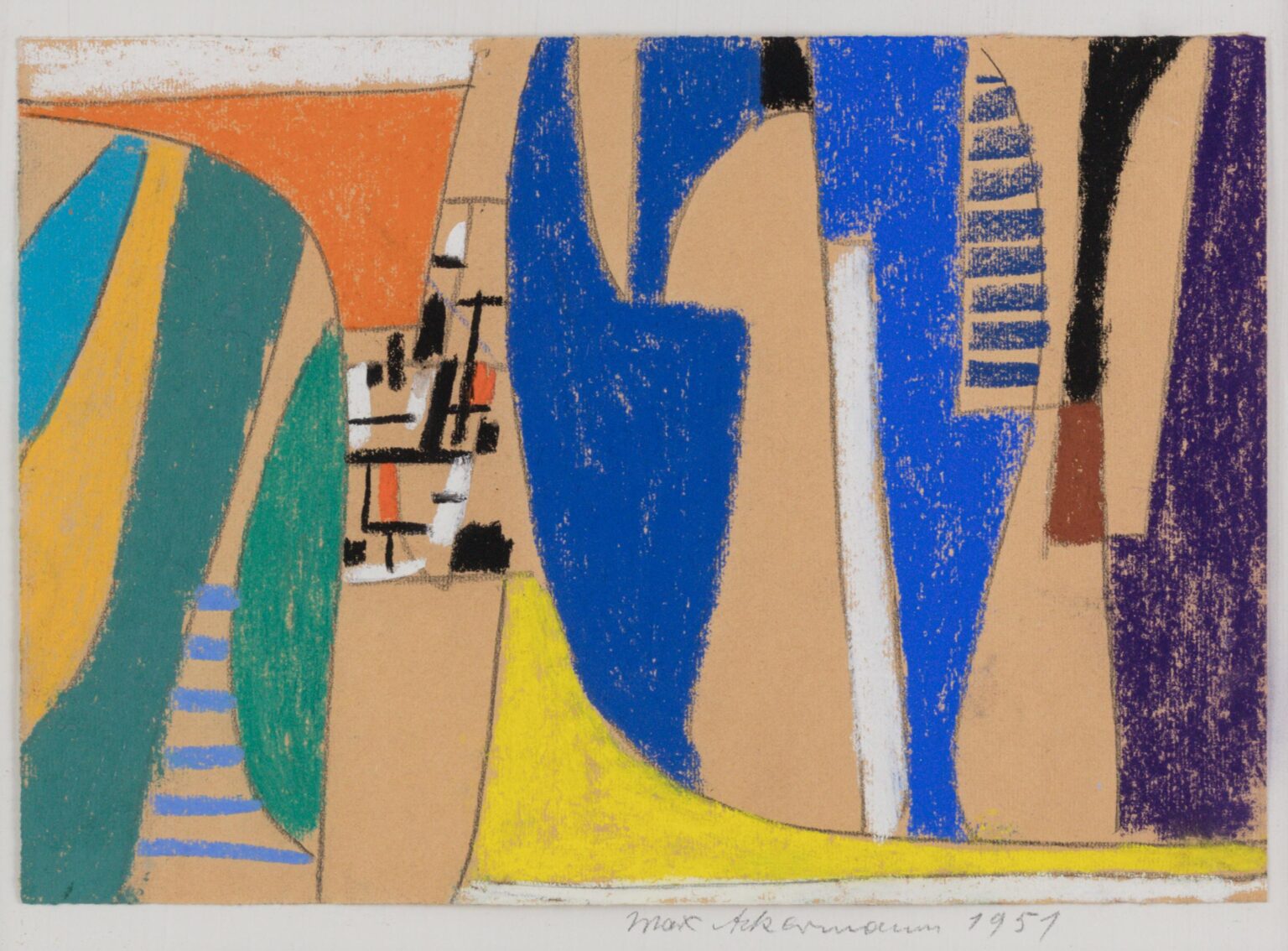 Schichtungen - Max Ackermann 