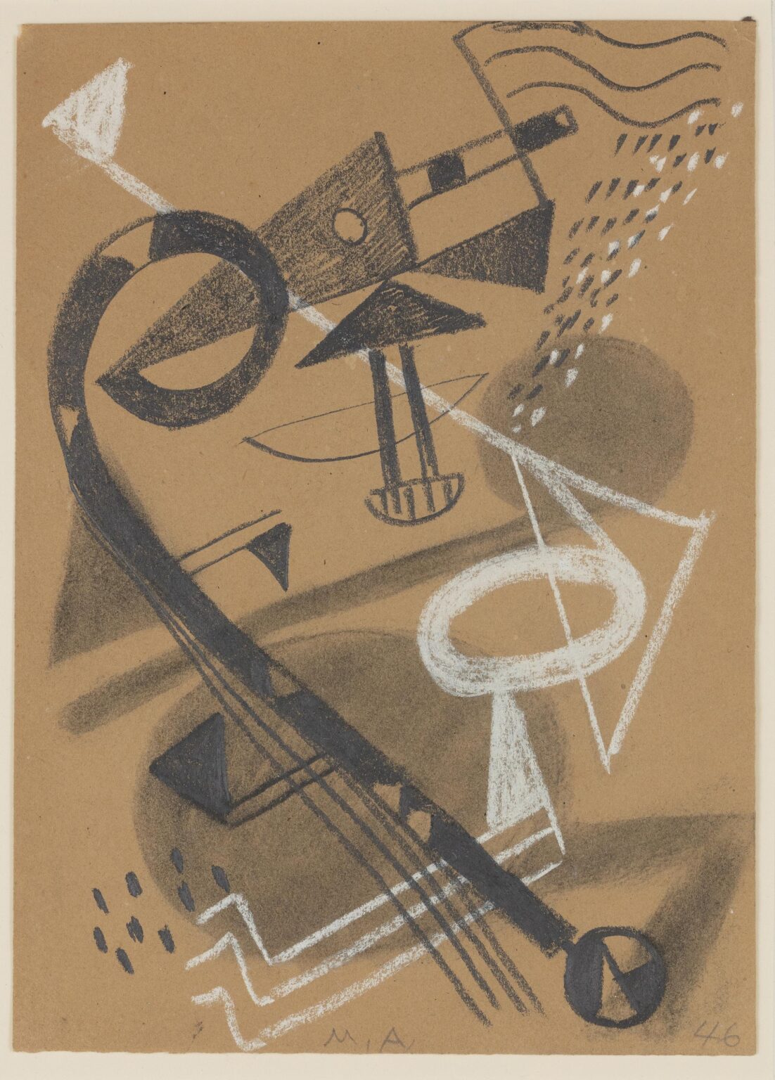 Ohne Titel - Max Ackermann 