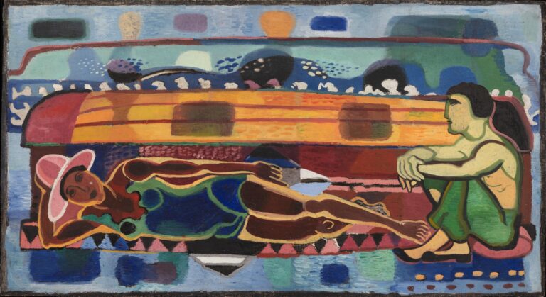 Paar am Strand - Max Ackermann 