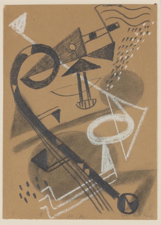 Ohne Titel - Max Ackermann 