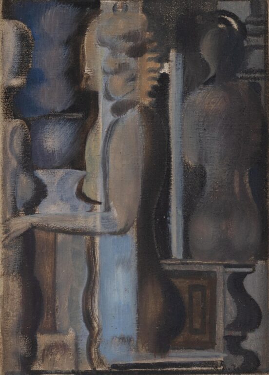 Stehende Figur - Max Ackermann 