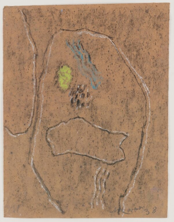 Erinnerung an die Provence II - Max Ackermann 