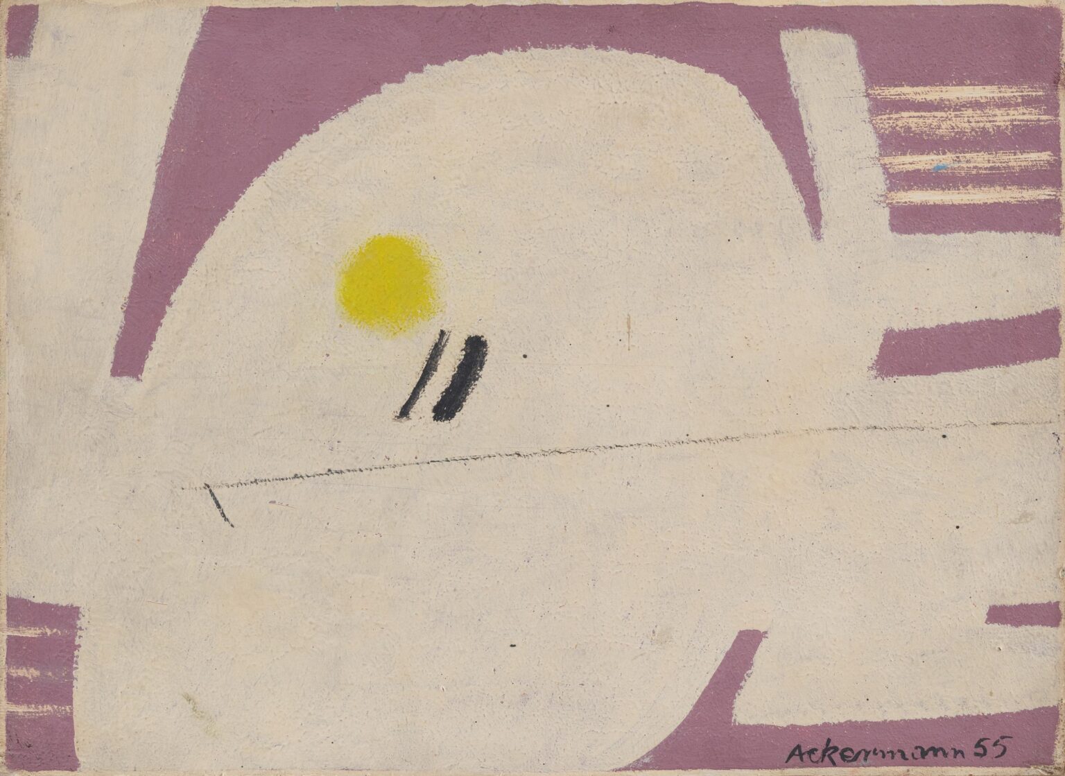 Ohne Titel - Max Ackermann 