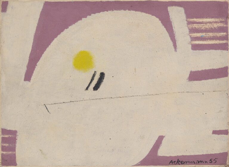 Ohne Titel - Max Ackermann 
