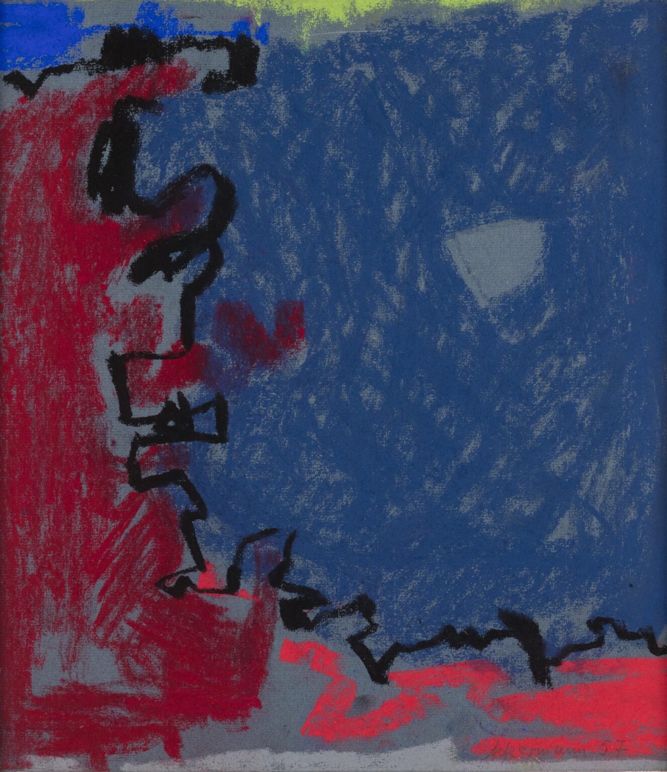 Pico de Teyde 1957 III. - Max Ackermann 