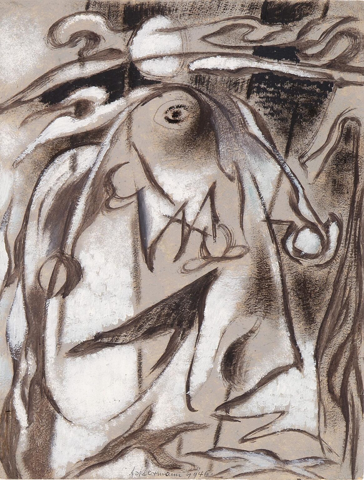 Ohne Titel - Max Ackermann 