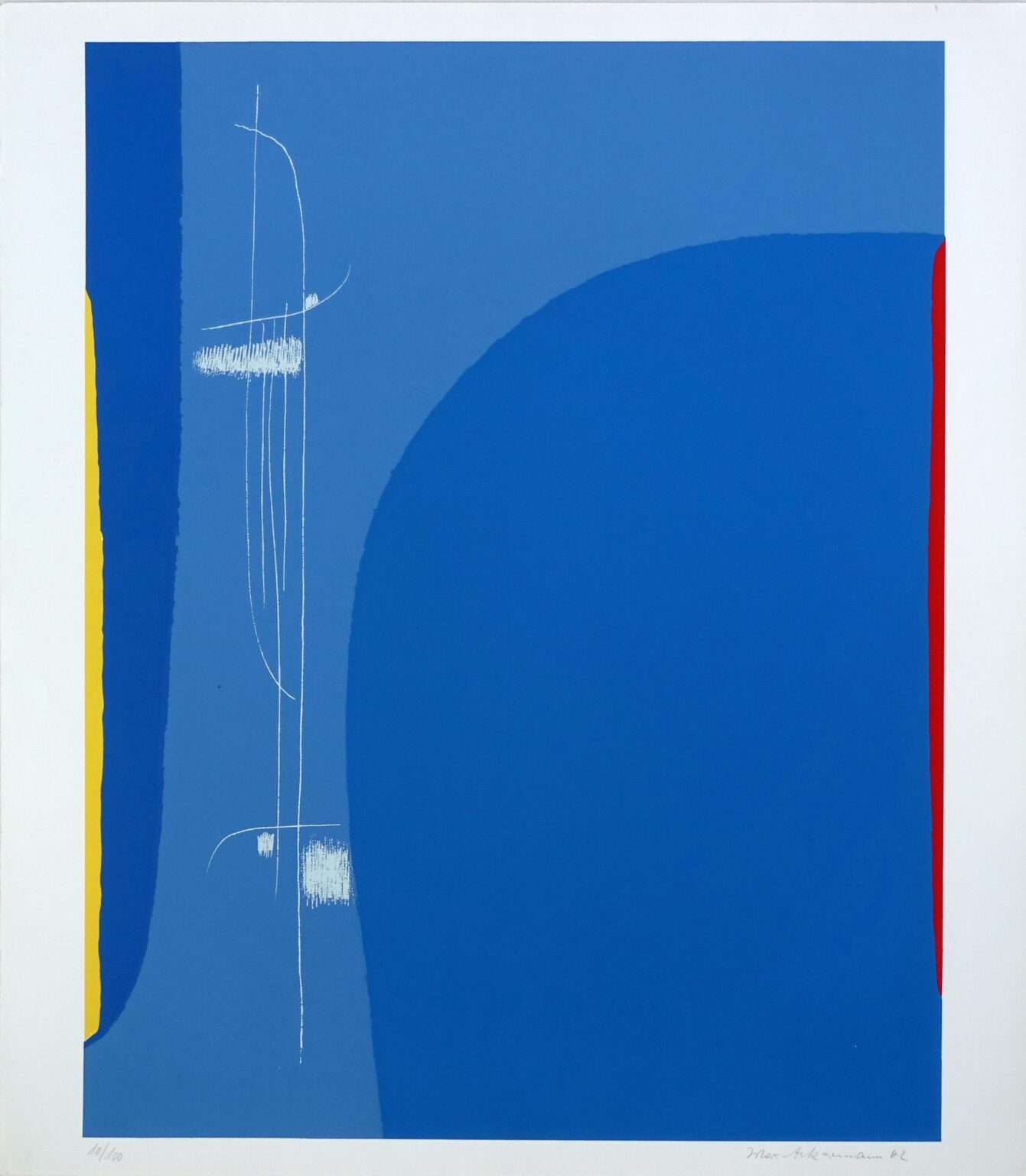Ohne Titel - Max Ackermann 