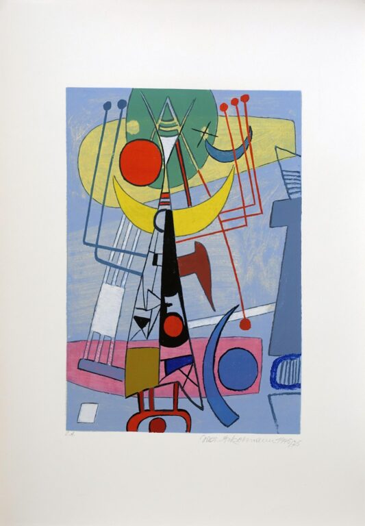 Herabkunft der Musik 1945/75 - Max Ackermann 