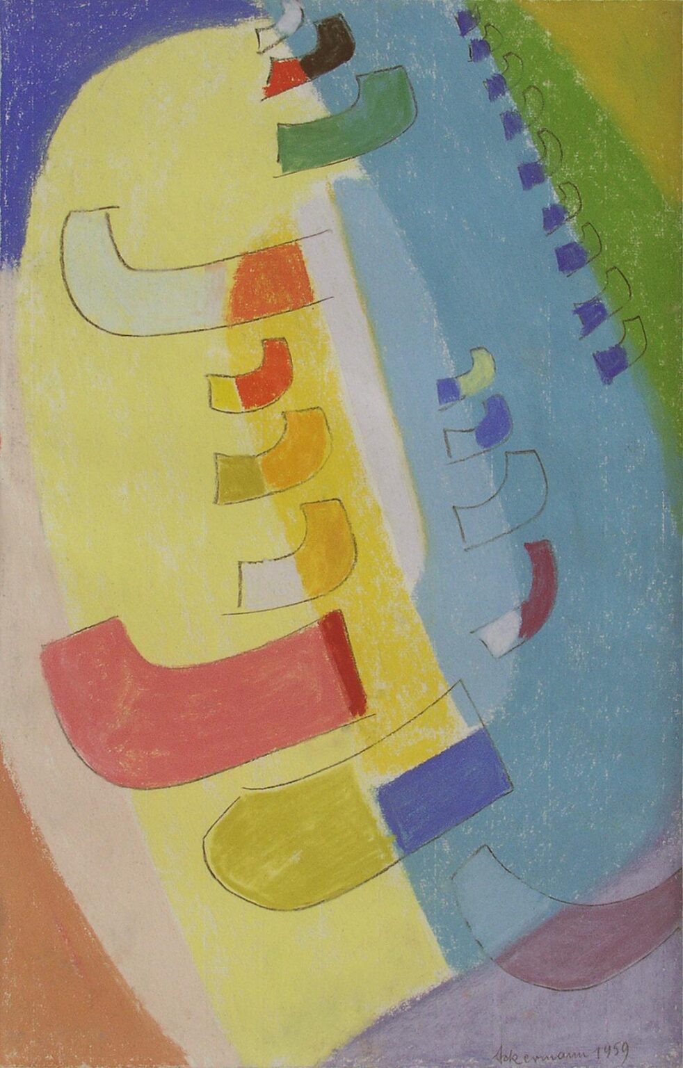 An die Freude - Max Ackermann 