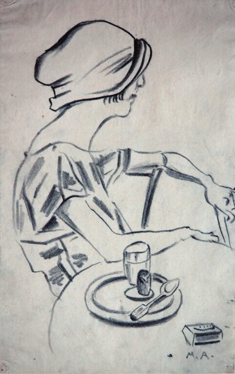 Ohne Titel - Max Ackermann 