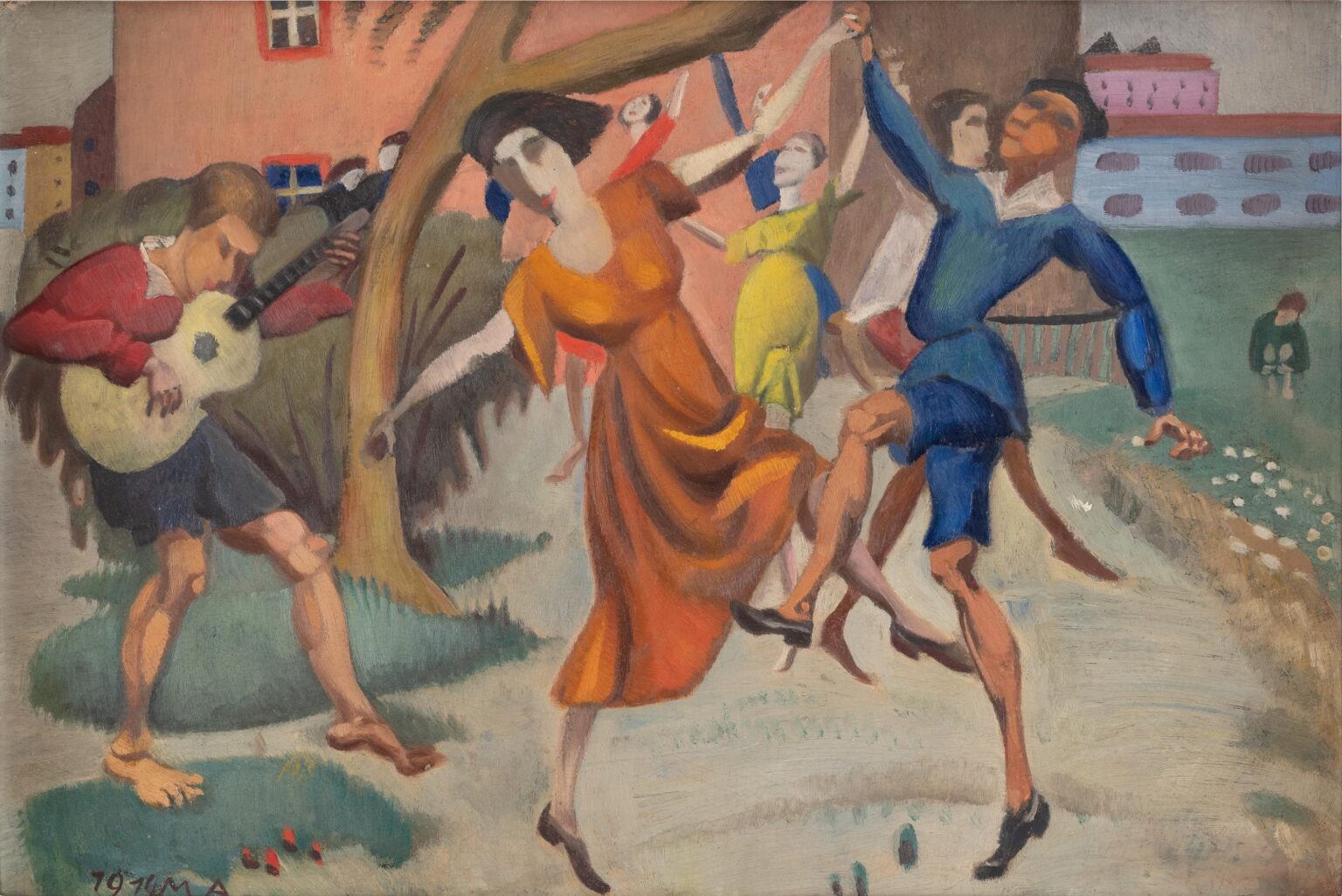 Volkstanz - Max Ackermann 