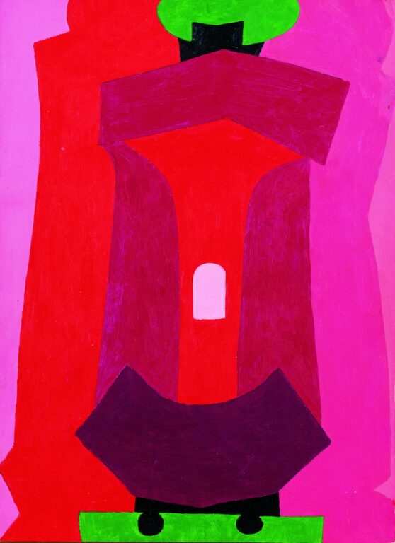 Ohne Titel (Kontrapunkt) - Max Ackermann 