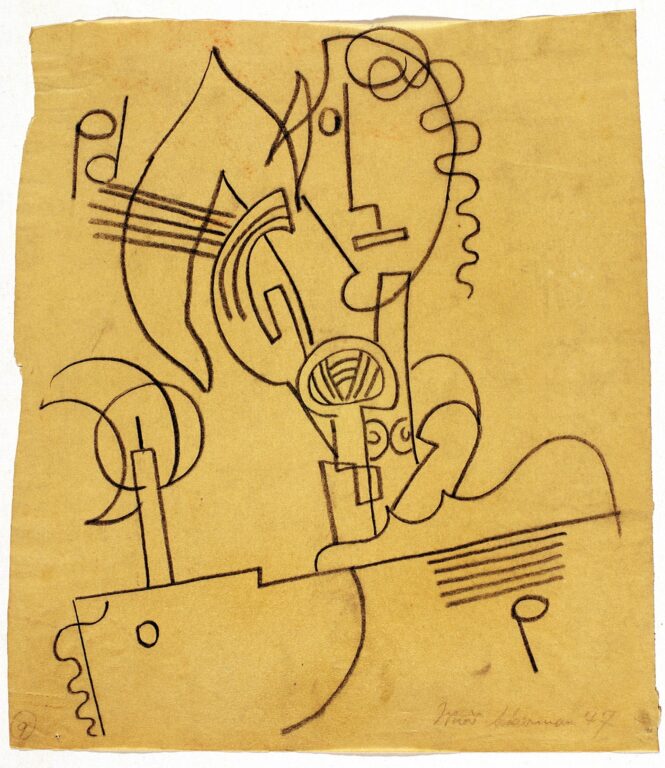 Ohne Titel - Max Ackermann 