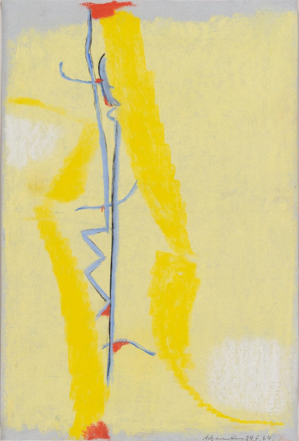 Ohne Titel - Max Ackermann 