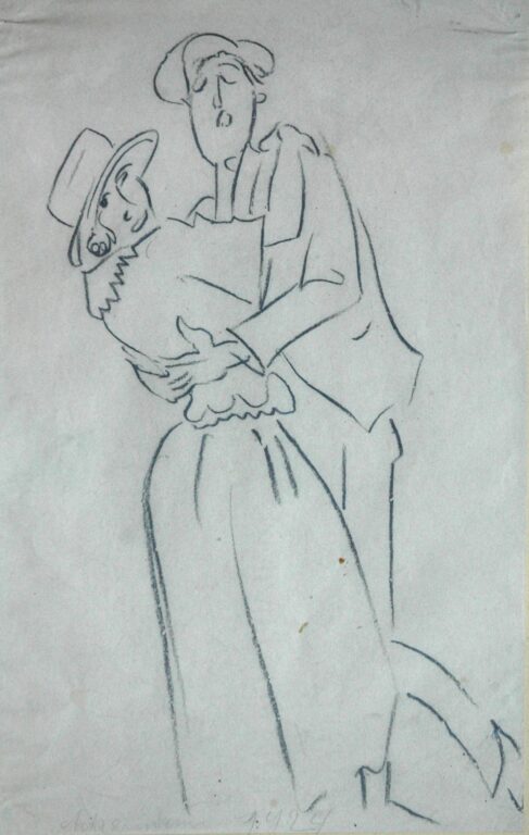 Ohne Titel - Max Ackermann 