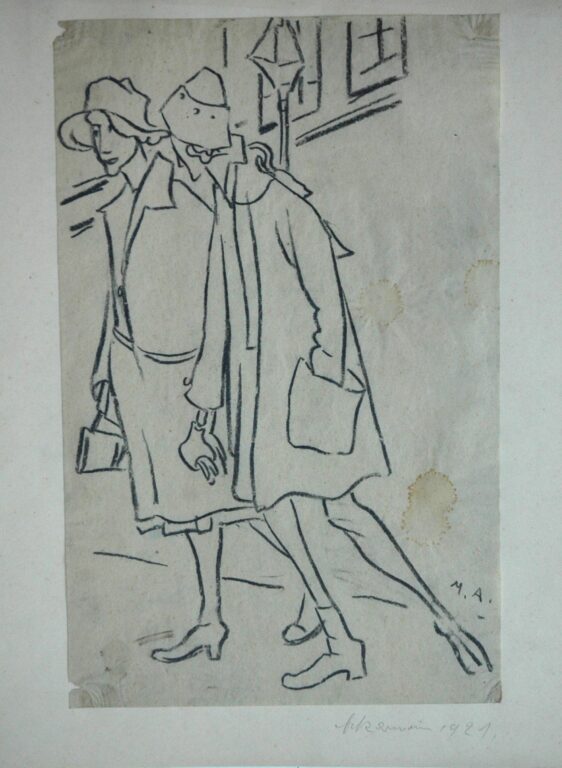 Ohne Titel - Max Ackermann 