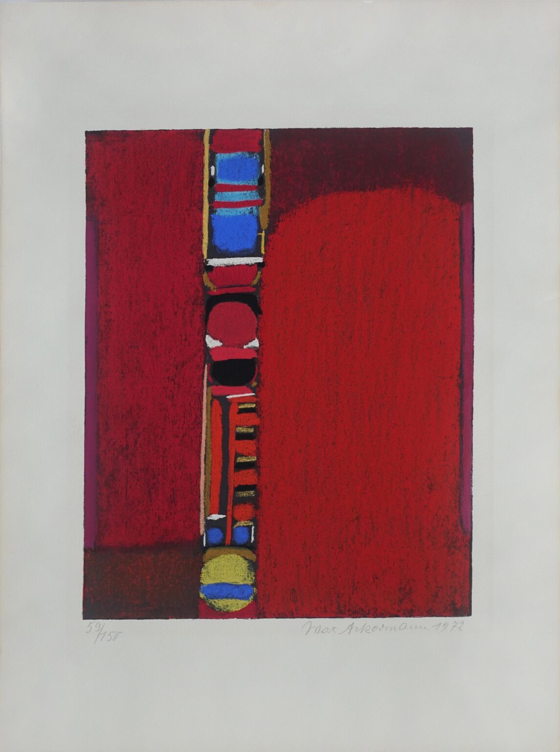 Strahlende Pforte - Max Ackermann 