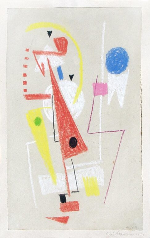 Ohne Titel - Max Ackermann 