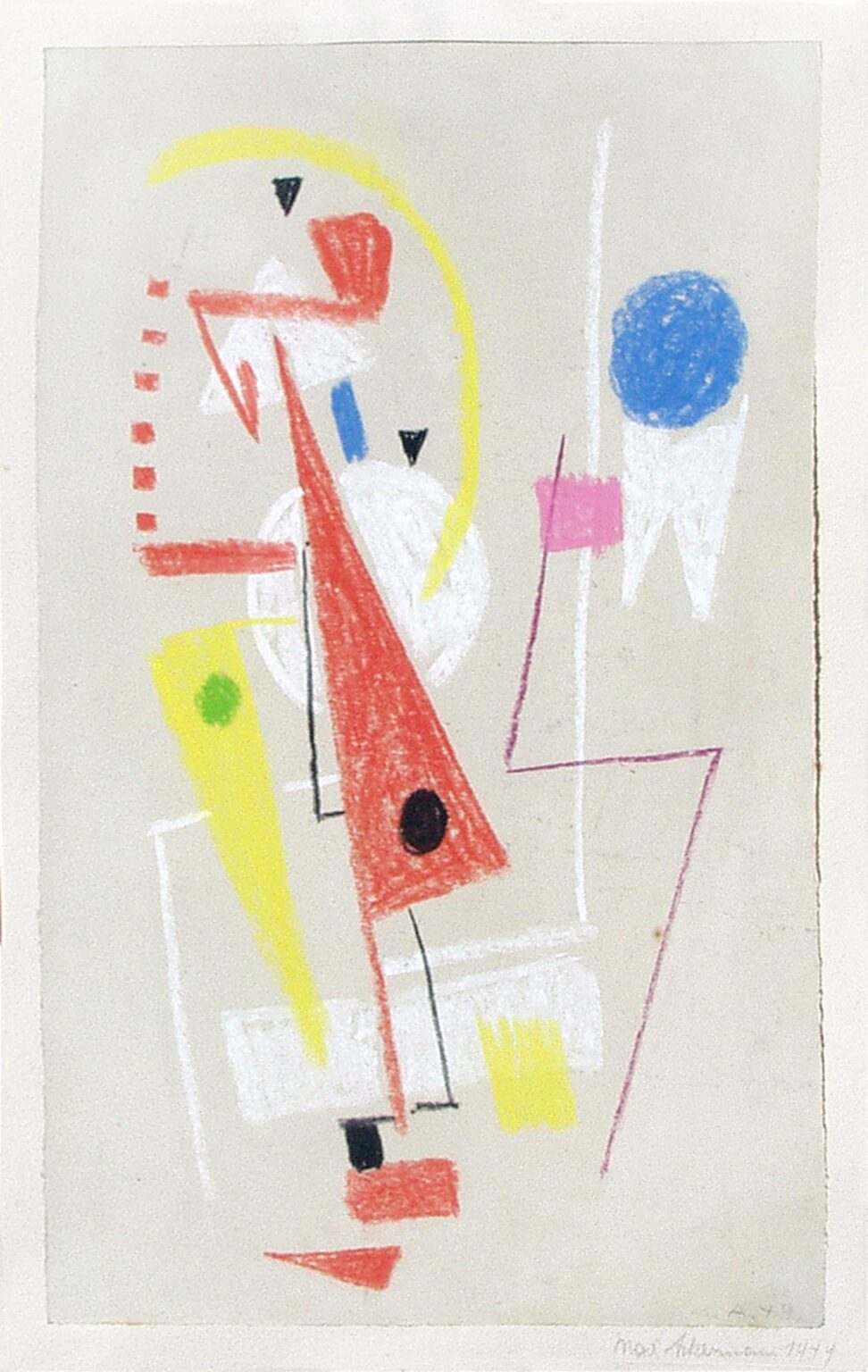 Ohne Titel - Max Ackermann 