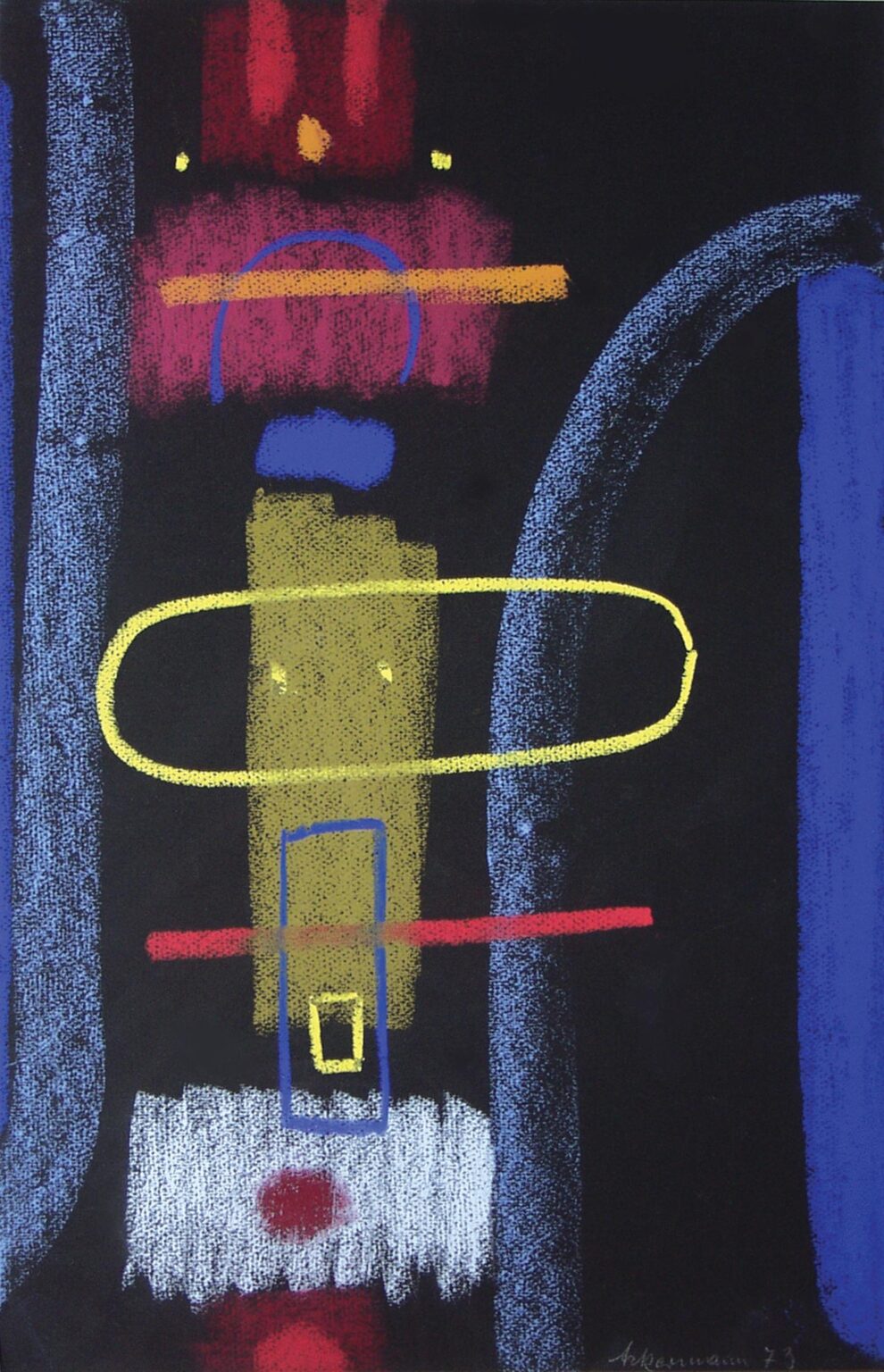 Ohne Titel (Heiterkeitskapelle) - Max Ackermann 