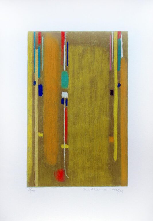 Sommertag 1952/73 - Max Ackermann 