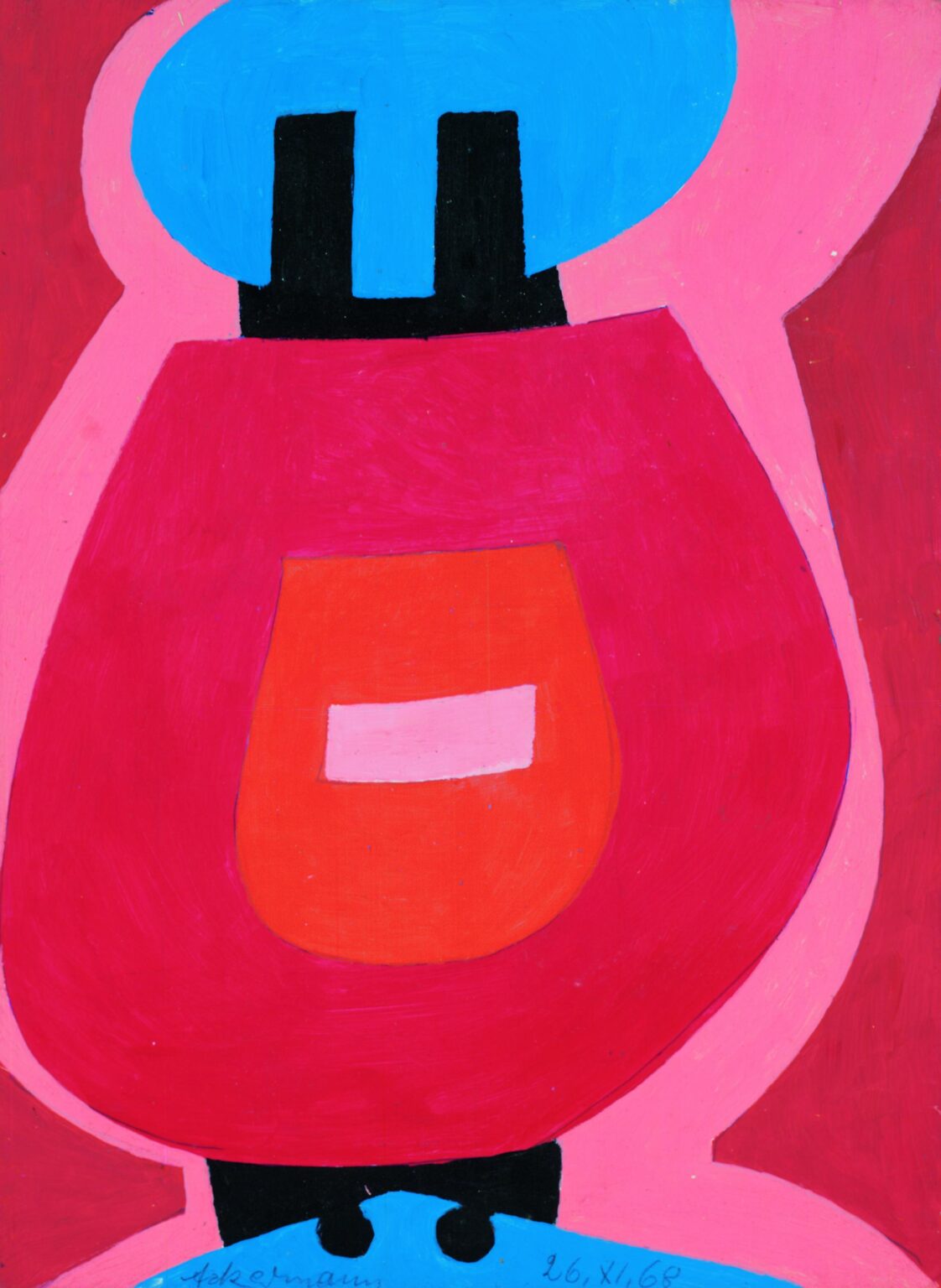 Ohne Titel (Kontrapunkt) - Max Ackermann 