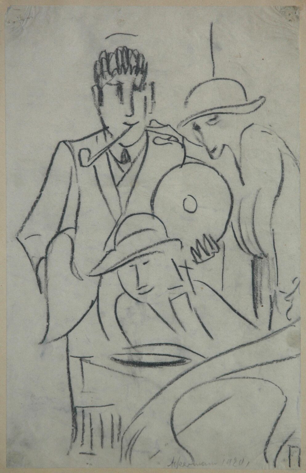 Ohne Titel - Max Ackermann 