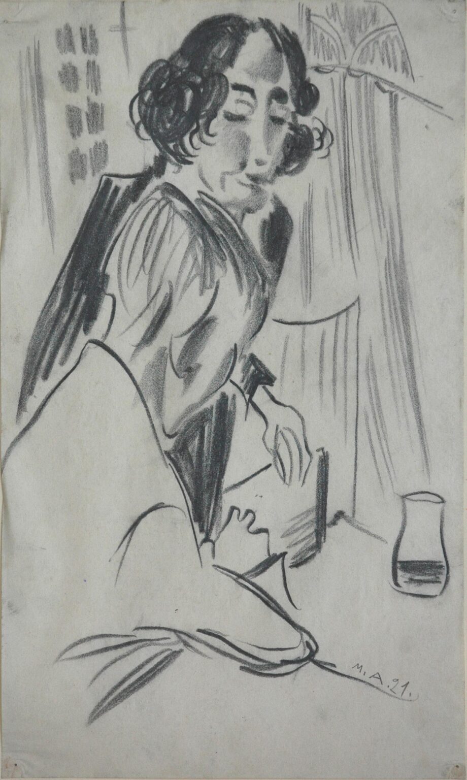 Ohne Titel - Max Ackermann 