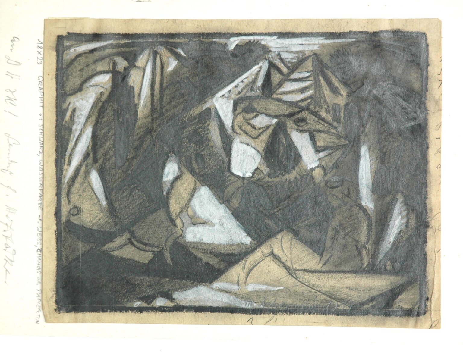 Ohne Titel - Max Ackermann 