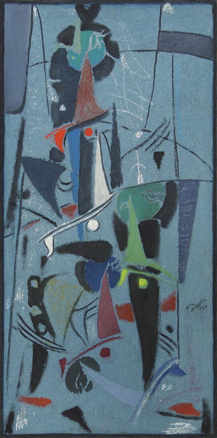Glasfenster &ndash; An die Freude - Max Ackermann 